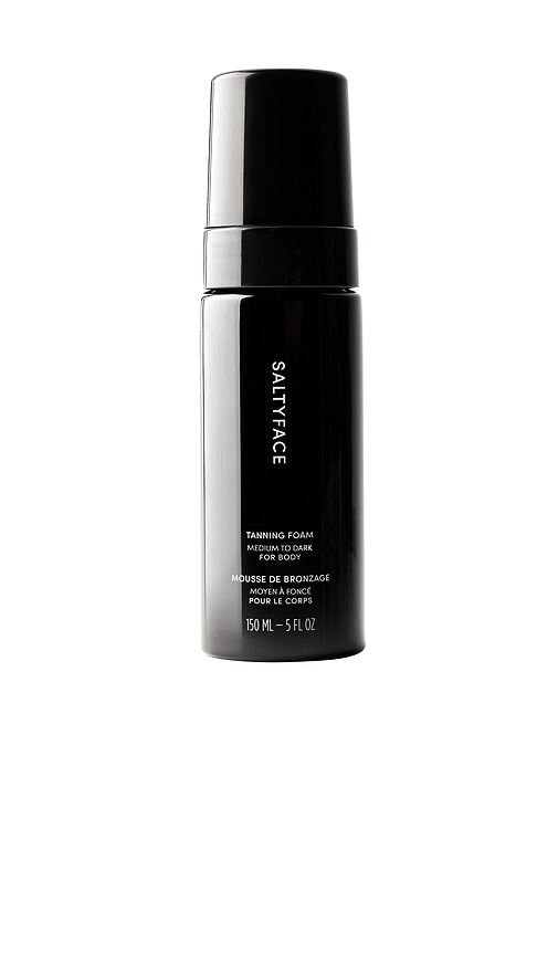 Saltyface Tanning Foam in Medium To Dark.