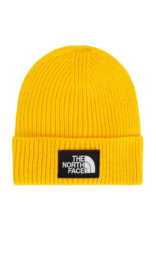 THE NORTH FACE TNF LOGO BOX CUFFED BEANIE 