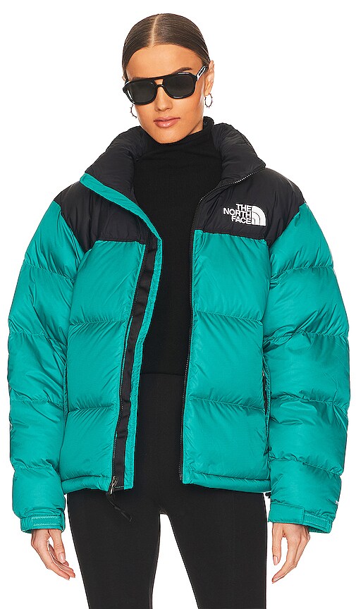 The North Face 1996 Retro Nuptse Jacket in Porcelain Green