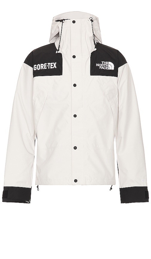 The North Face Gtx Mountain Jacket in Gardenia White & Tnf Black