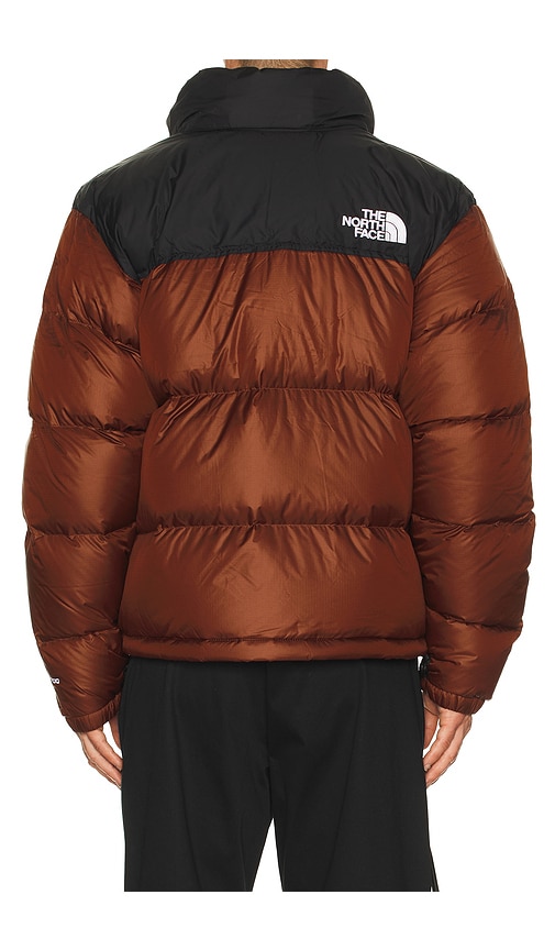 The North Face Brown Color Block High Neck Jacket
