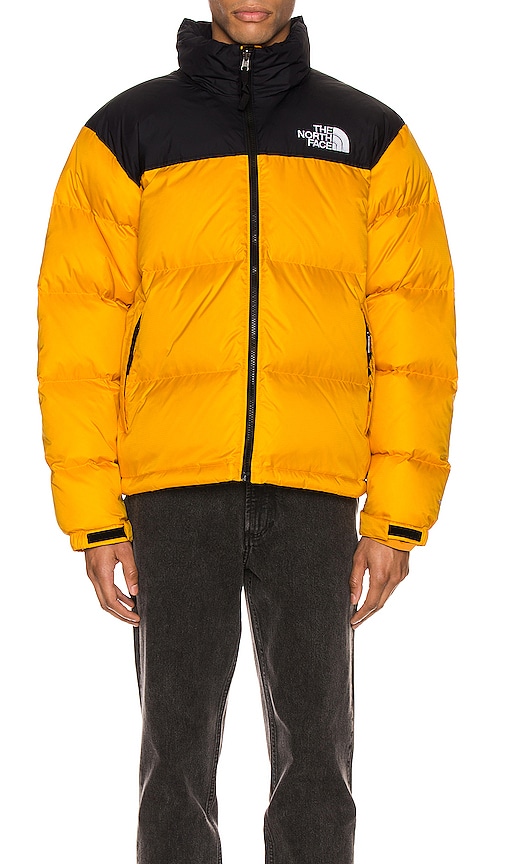 Shop The North Face 1996 Nuptse Jacket In Summit Gold