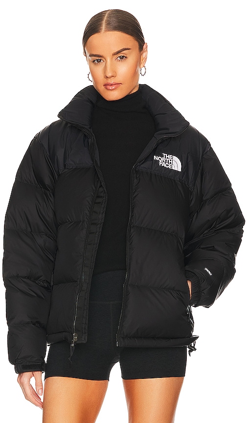 The North Face 1996 Retro Nuptse Jacket in Recycled TNF Black | REVOLVE