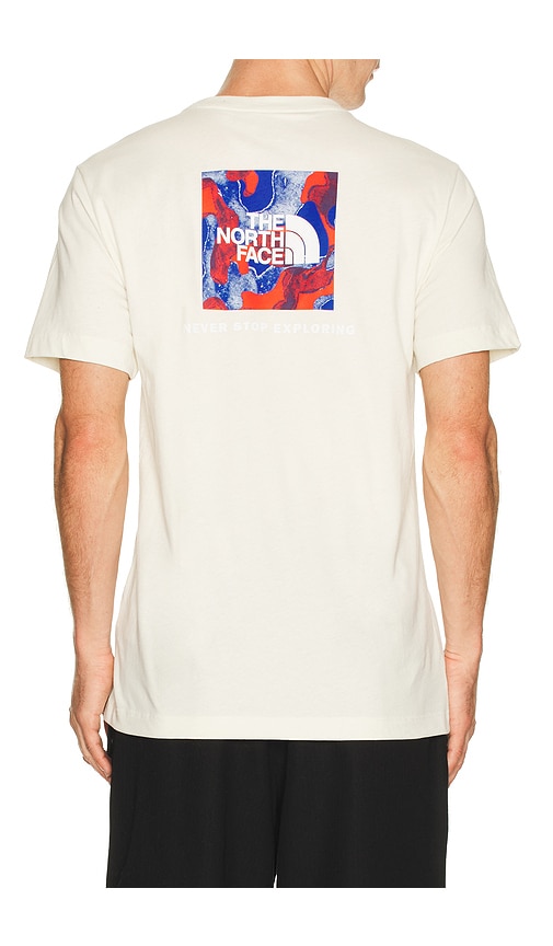 The North Face Red White And Blue Regular Short Sleeve Tee