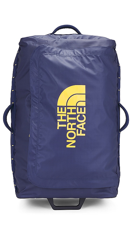 The North Face Base Camp Voyager 29 Roller In Summit Navy & Summit Gold