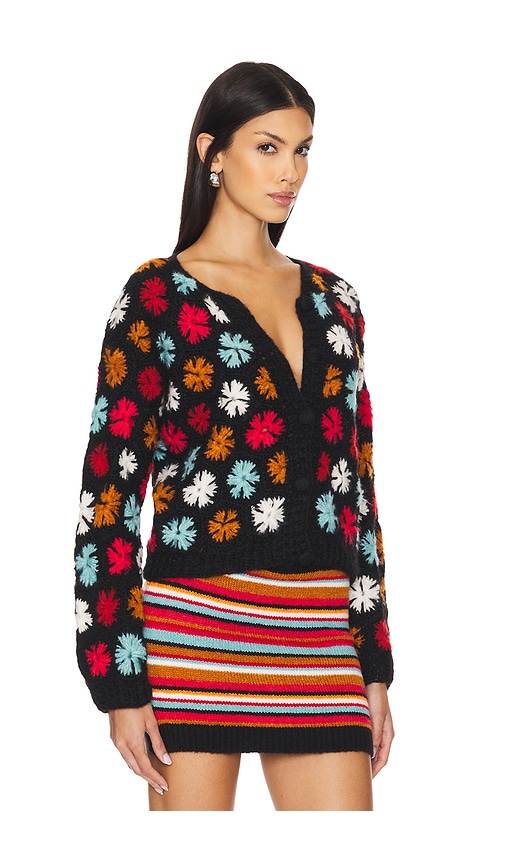 Shop Tach Clothing Ada Cardigan In Multi