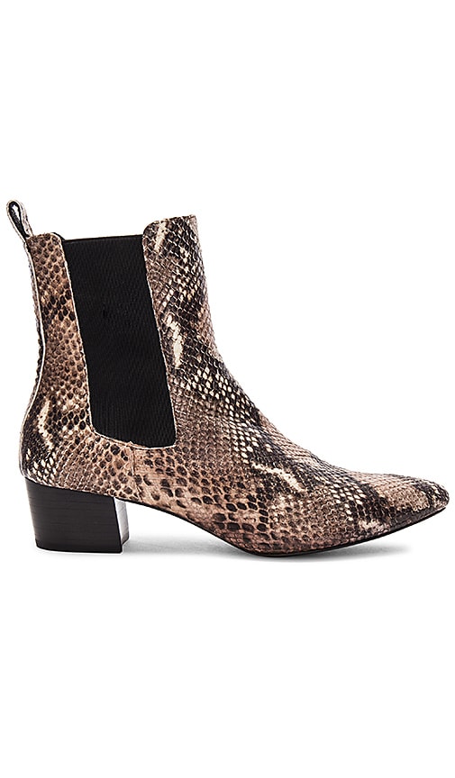 The Archive Mercer Boot in Embossed Snakeskin
