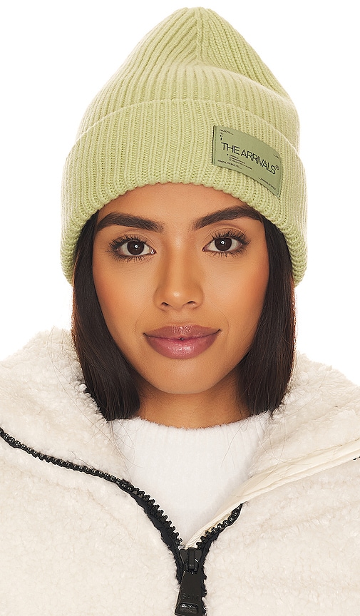 The Arrivals Sanne Beanie in Highlighter | REVOLVE display picture 2