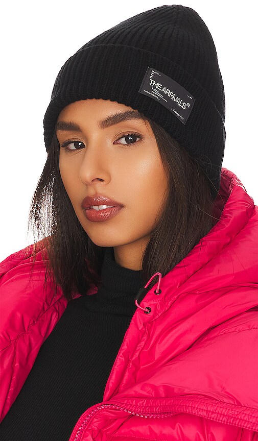 The Arrivals Sanne Beanie in Black | REVOLVE