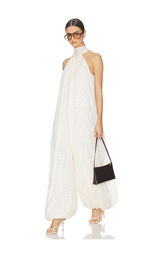 ROTATE Chiffon Balloon Jumpsuit