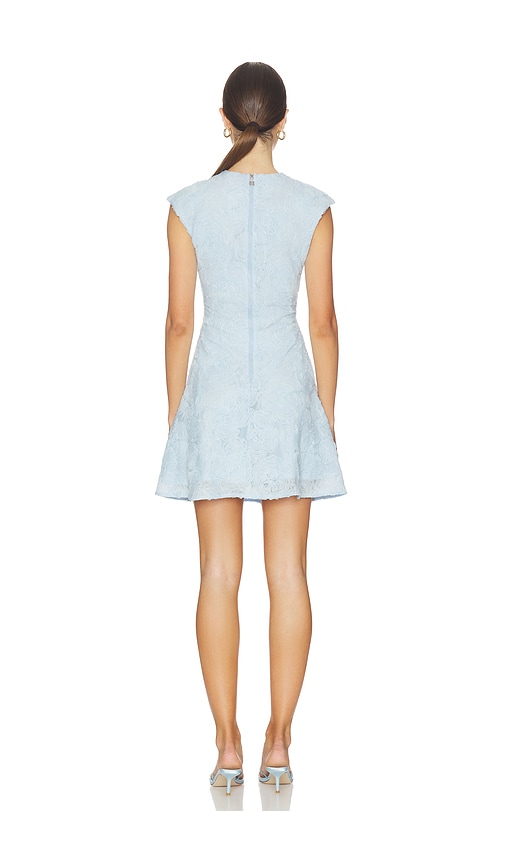  Rotate Kleid Mesh Mini In Baby Blue. Größe 32. Also In 38, 40. 
