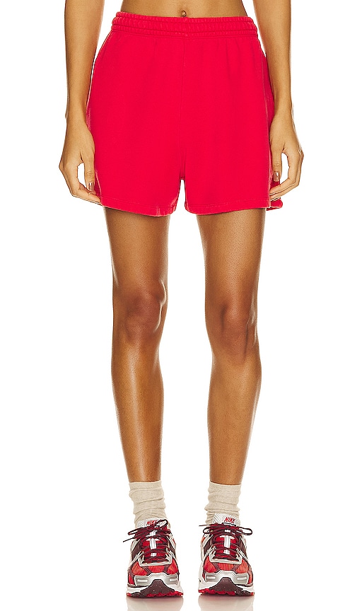 ROTATE Elasticated Short in High Risk Red