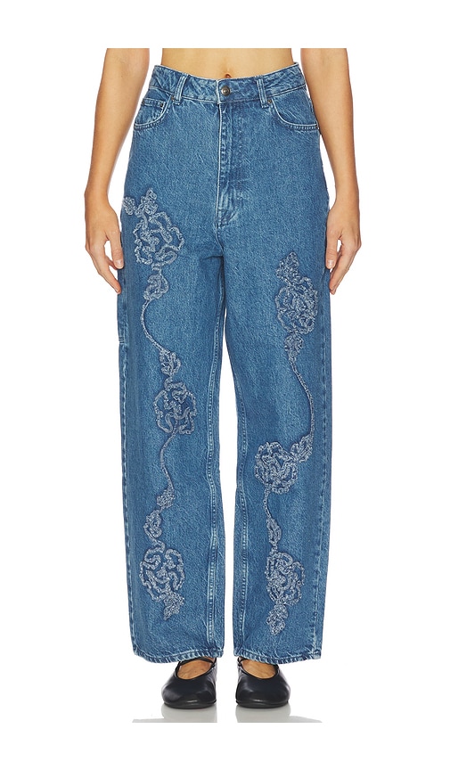 ROTATE Denim Boyfriend Jeans