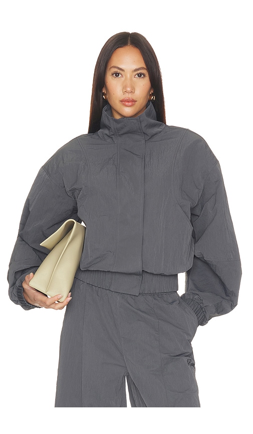 ROTATE BLOUSON CRISPY TRACK JACKET en Grey Taille XS Also en S M L XL 426 €
