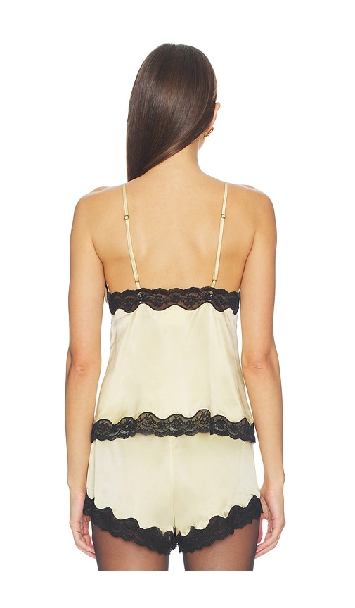 Rotate Oberteil Camisole With Lace In Lemon. Größe S. Also In Xs, M, L, Xl. 