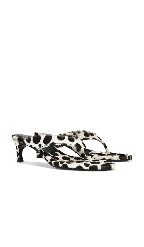 Rotate Birger Christensen Kitten Heel Mule In Multi