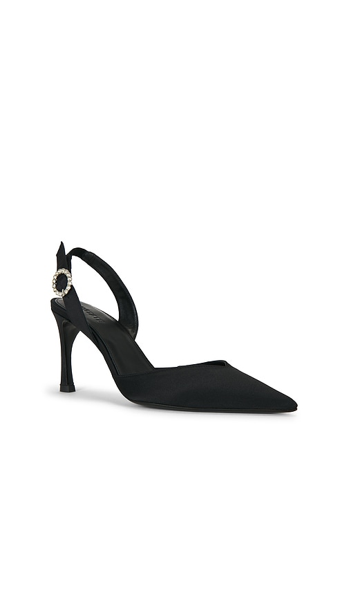 ROTATE Slingback High Heel Satin Pump | Thumbnail 2 ROTATE Slingback High Heel Satin Pump | Thumbnail 2