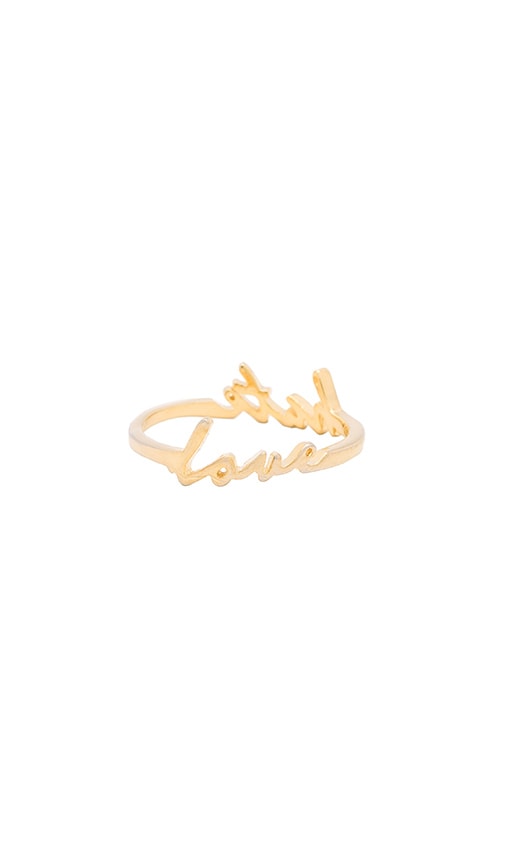 Love Hate Double Sided Ring