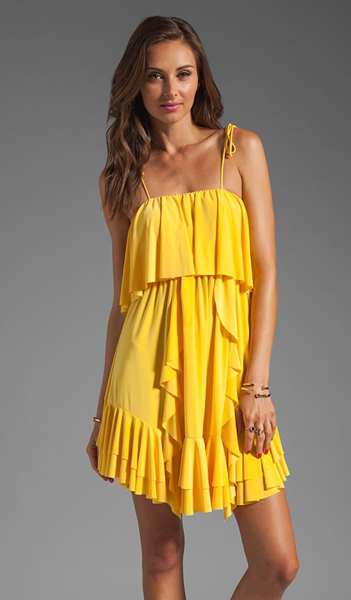 Ruffle Front Mini