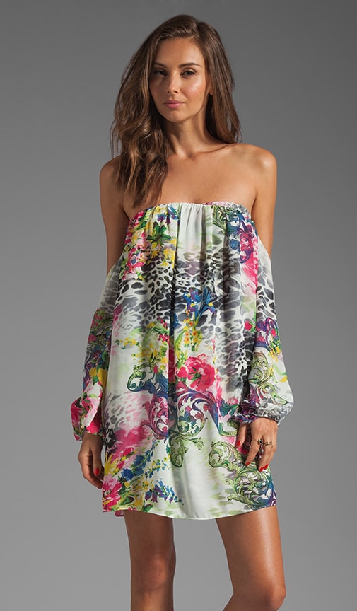Cut Out Sleeve Dress