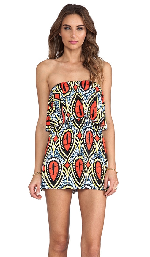 Strapless Cutout Mini Dress