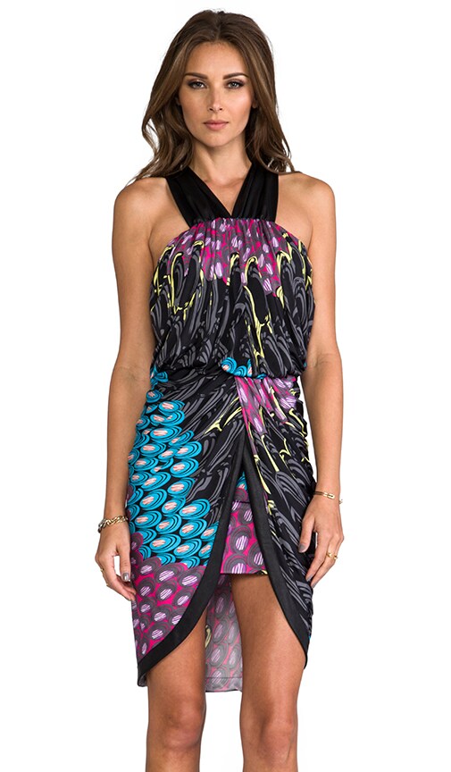 Cross Back Tulip Dress