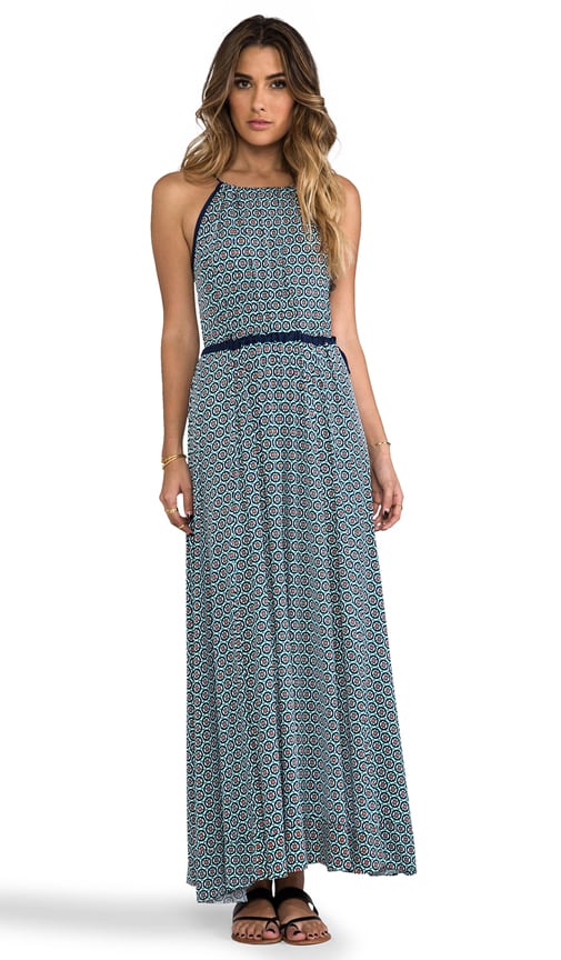 Tank Maxi Dress with Tonal Hem