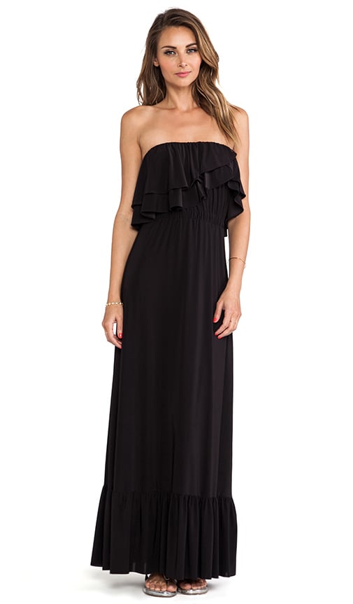 Strapless Ruffle Top Dress