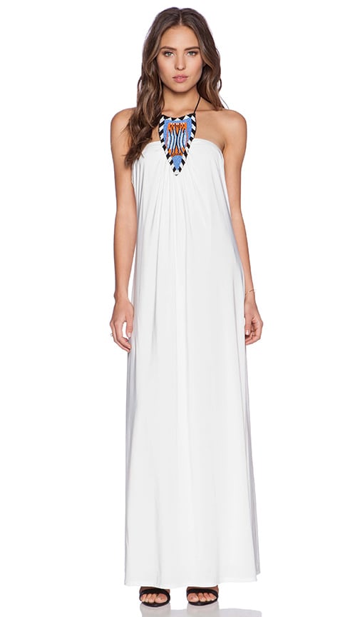 Tribal Halter Maxi Dress