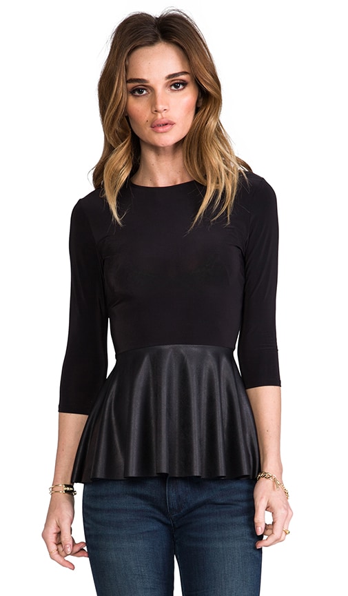 T-Bags Los Angeles Peplum Top