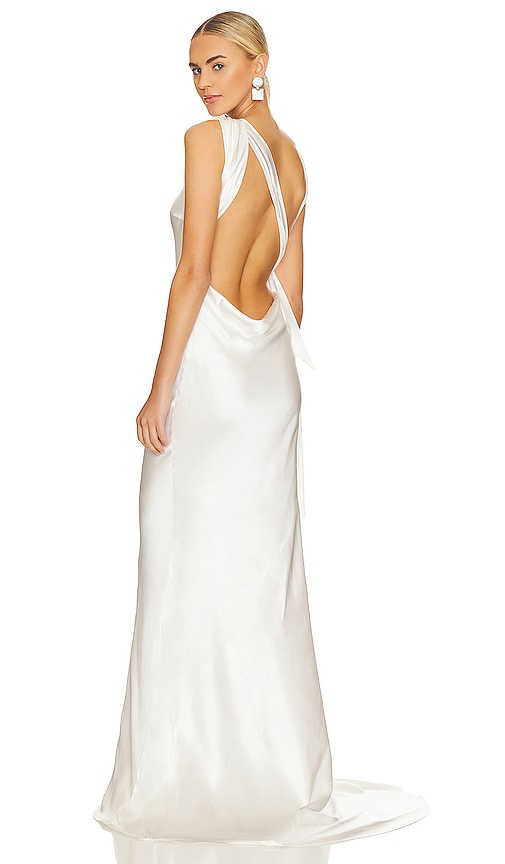 The Bar Charles Gown In Blanc