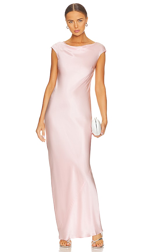 The Bar Remy Gown In Pink
