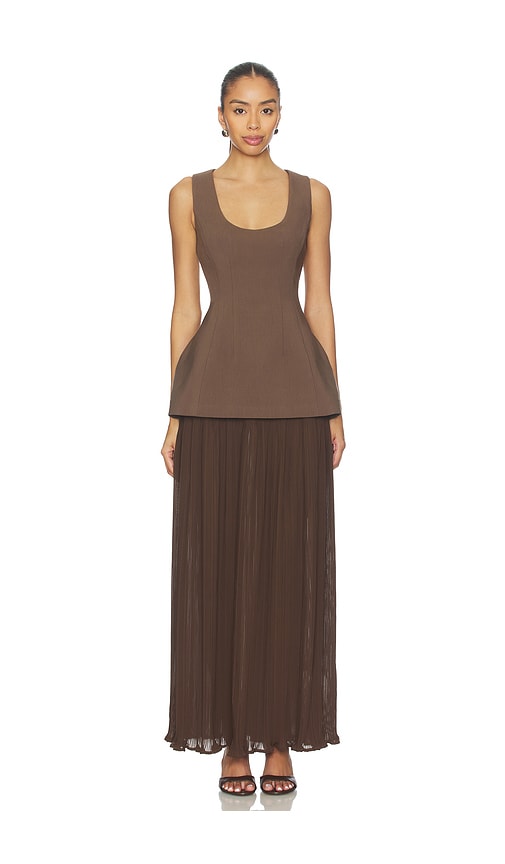 Shop Brown Ruffle Dress: Frilly Mini, Midi, Maxi | REVOLVE Shop Brown Ruffle Dress: Frilly Mini, Midi, Maxi | REVOLVE