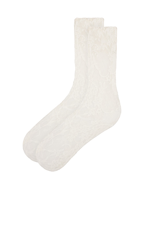 Shop Somebodee Celia Socks In Í™”ì�´íš¸