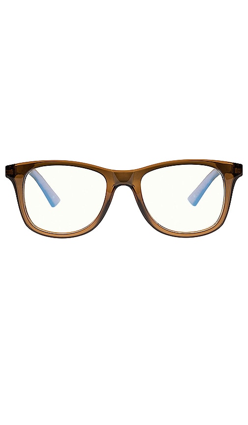 The Book Club Grime Glasses in Brown
