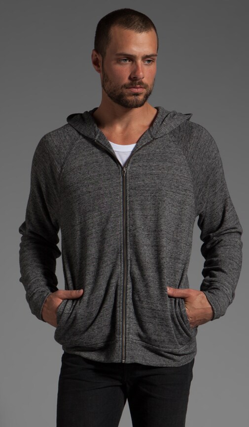 French Terry Zip Up Hoodie