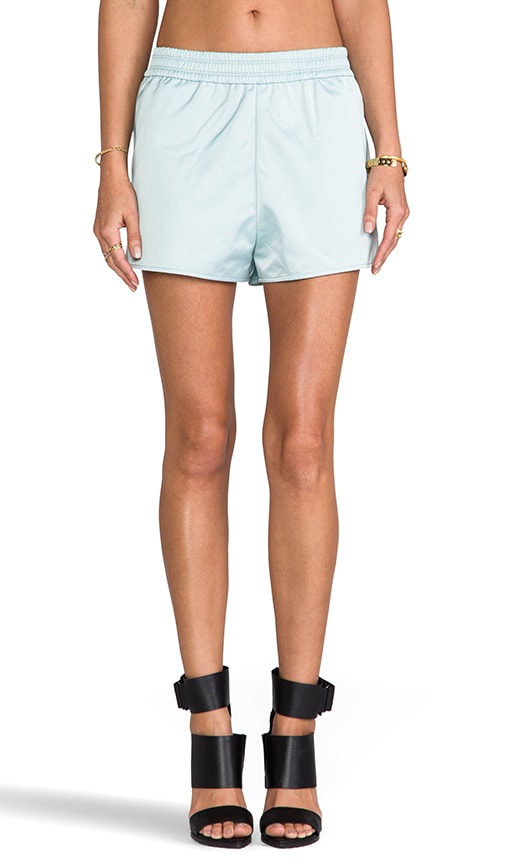 Satin Track Shorts