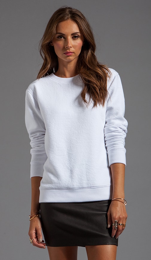Ottoman Double Knit Sweatshirt