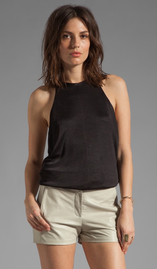 Pique Double Knit Halter Top