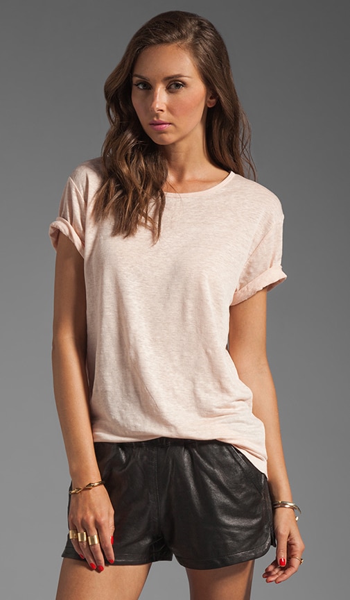Linen Silk Jersey Tee