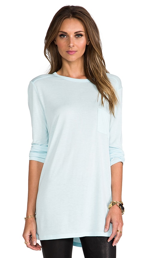 Classic Long Sleeve Tee with Pocket