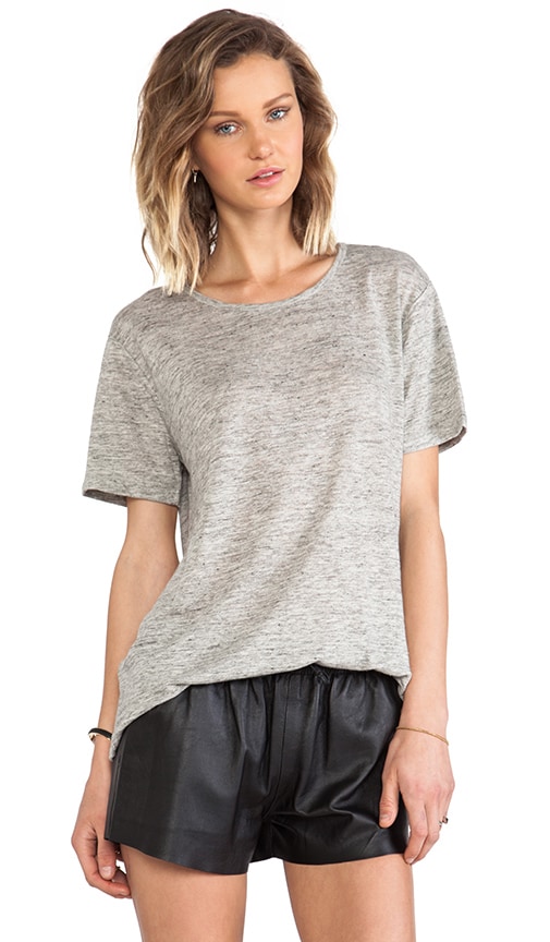 Linen Jersey Short Sleeve Tee
