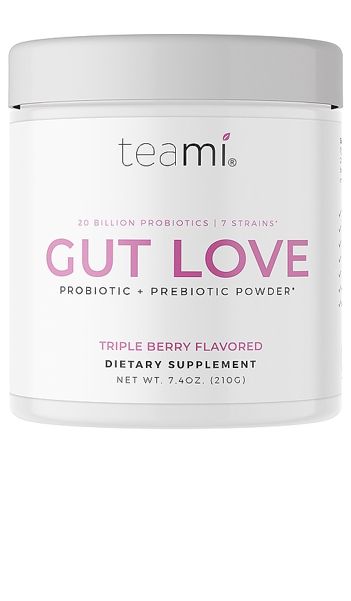 Gut Love Probiotic + Prebiotic Powder Triple Berry in Beauty: NA.