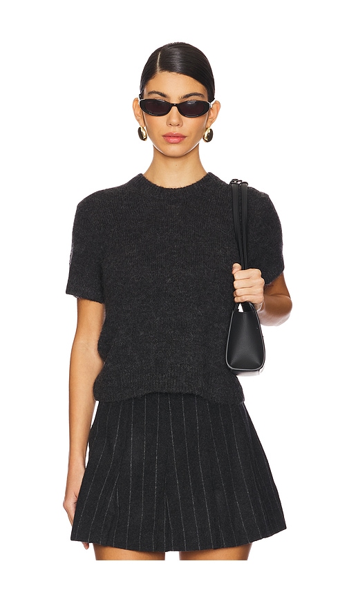 The Garment Verbier Mini Sweater in Grey Melange