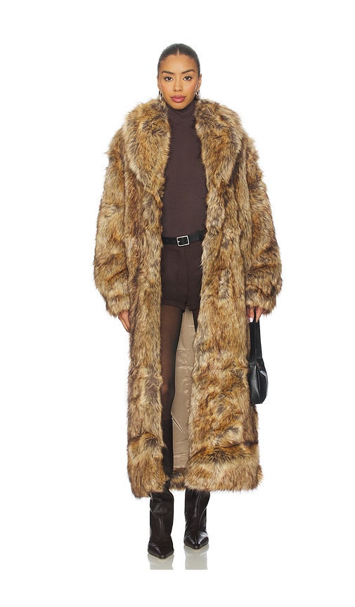 The Garment Damiy Long Coat in Brown