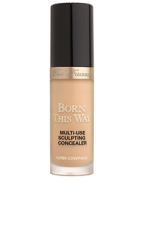 Shop Too Faced Born This Way Super Coverage Concealer In 暖米黄色