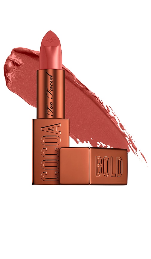 Cocoa Bold Lipstick in Chocolate Chip.