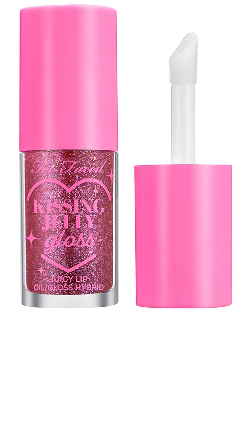 Too Faced Kissing Jelly Lip Oil Gloss In White