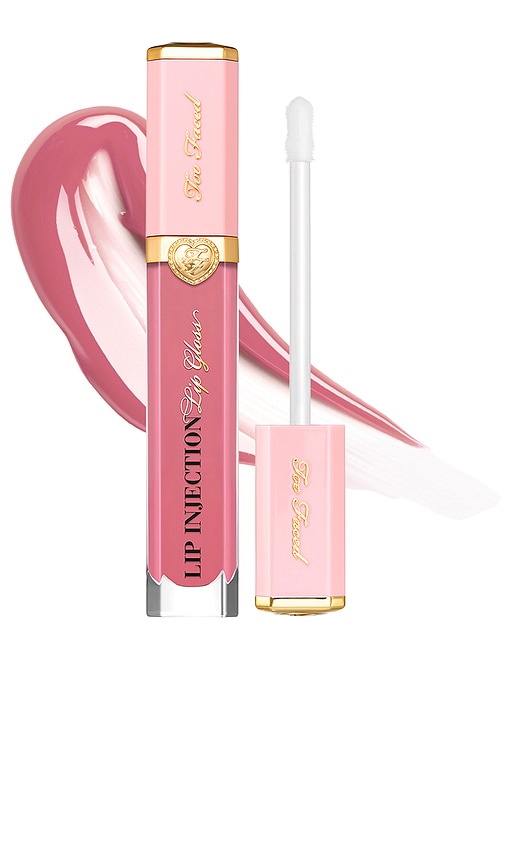Shop Too Faced Lip Injection Power Plumping Lip Gloss In Glossy & Bossy