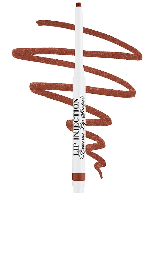 Too Faced Lip Injection Extreme Lip Shaper in Chocolate Nude.